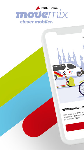 Android application movemix screenshort