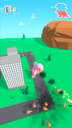 Android application Kaiju City Attack screenshort
