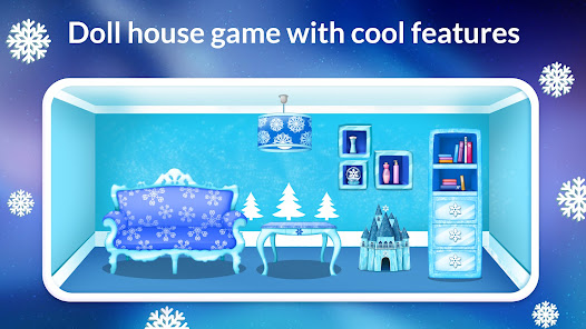 Captura de Pantalla 1 Ice Princess Doll House Games android