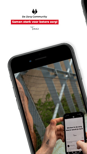 Android application Tommie | De Zorg Community screenshort