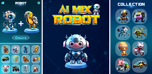 AI Mix Vehicle & Robot Merge