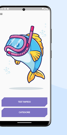 Android application Swim Quiz screenshort
