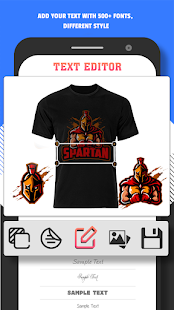 T Shirt Design -Custom T Shirt 1.1.21 APK screenshots 5