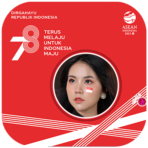 Bingkai 17 Agustus 2023 HUT RI logo