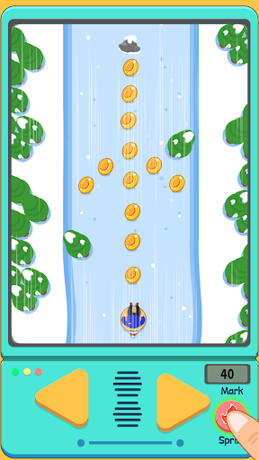 Speed Skiing Virtual Game Screenshot 1 - AppWisp.com