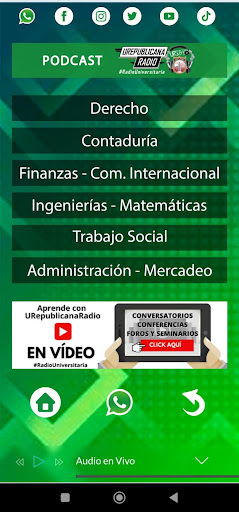 urepublicana radio Screen 3