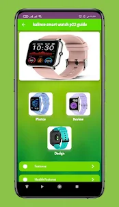 kalinco smart watch p22 guide