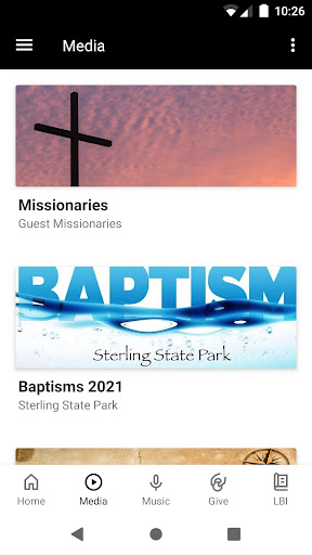 Lighthouse Baptist Church LP Screen 2