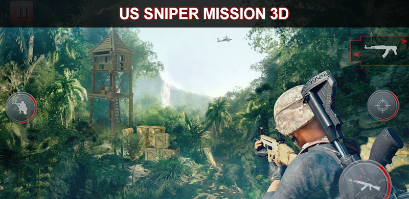 Us Sniper Mission 3D