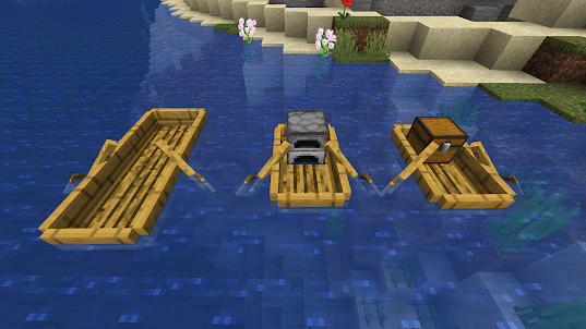 用のボート Mods Minecraft PE