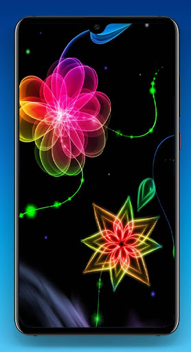 Glowing Wallpaper 4K