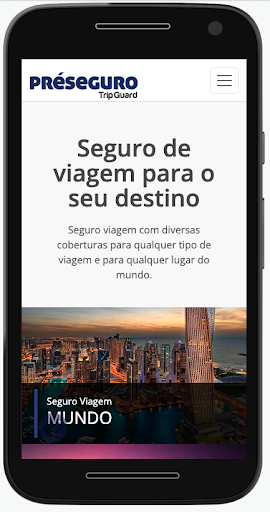 Preseguro - Seguro Viagem Screen 2