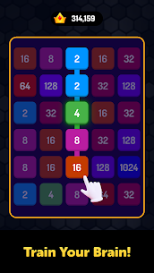 2248 Numbers Merge: Two Square 1