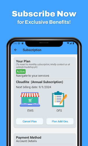 Cloudshop Merchant Screen 2