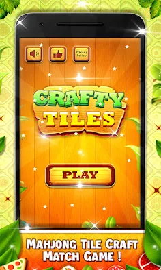 Mahjong Tile Craft Match Game - Screenshot 1