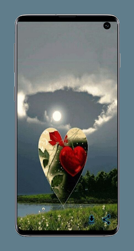خلفيات قلب الحب متحركه Screen 3