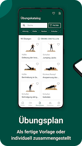 tinana - Physiotherapie Screen 2