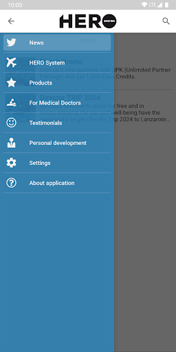 Android application Hero System screenshort
