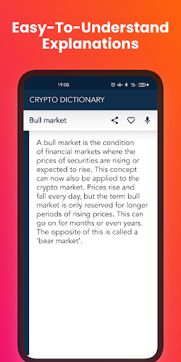 Crypto Dictionary And Slangs Screen 2