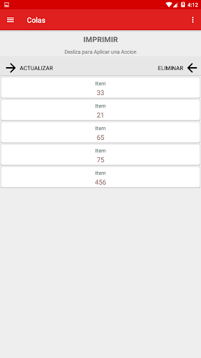 Estructura de datos Colas Screen 3