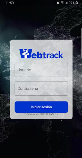 Android application Webtrack Tracker screenshort