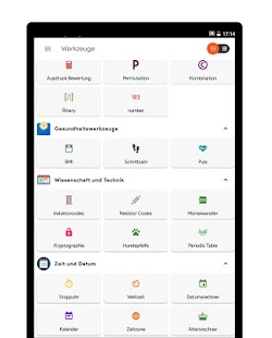 Werkzeuge - Rechner स्क्रीनशॉट