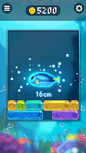 Sea Block Blast Pixel