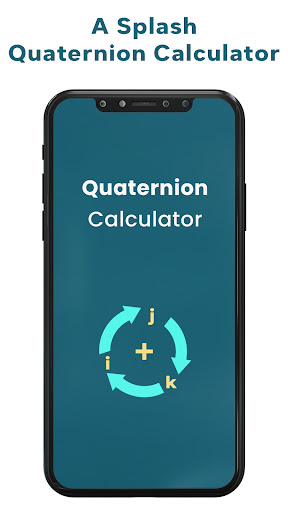 Android application Quaternion Calculator screenshort