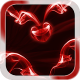 Red Hearts Live Wallpaper icon