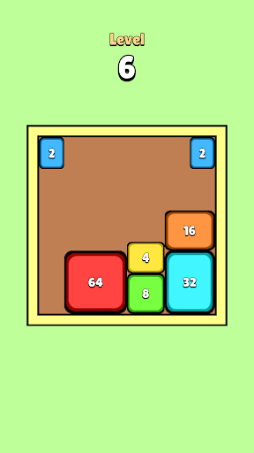 Android application Numbers 2048 Merge Puzzle screenshort
