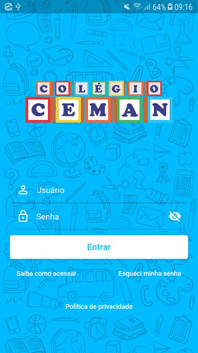 Android application Colégio Ceman screenshort