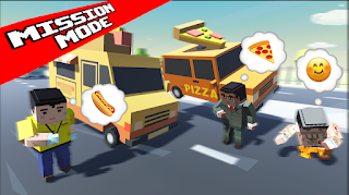 Crazy Road: Fast Food Truck - Screenshot 1