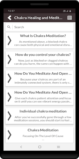 Chakra Healing and Meditation Screen 3