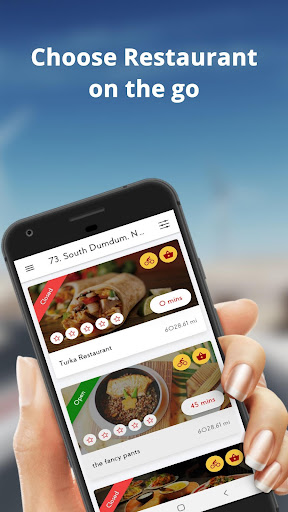 Go4FoodDelivery - Customer Ap Screen 2