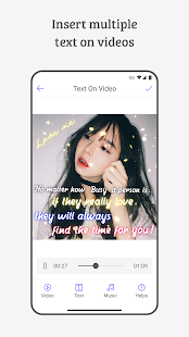 Text On Video - Add Text To Video, Write On Video 0601.2022 screenshots 1