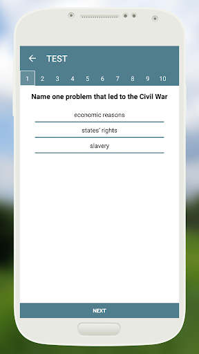 US Citizenship Test 2023 Screen 2