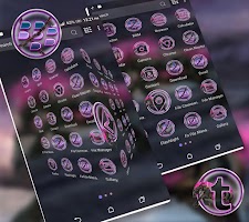 screenshot of Abstract Horse Launcher Theme
