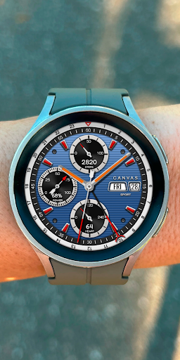 CANVAS Sport CTS07 Watch face screenshot 5