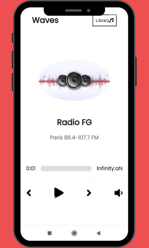 Android application Radio FG app screenshort