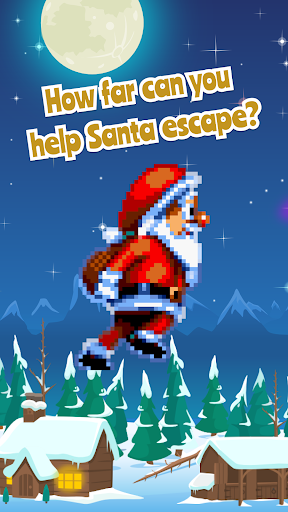 Android application Santa on the run screenshort