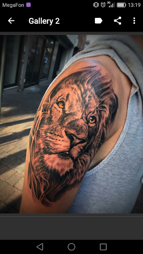 Lion Tattoo Screen 3