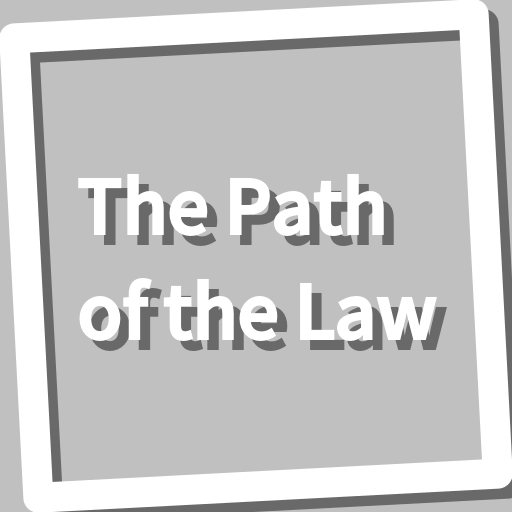 Book, The Path of the Law logo