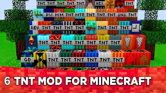 Mod TNT trong Minecraft MCPE