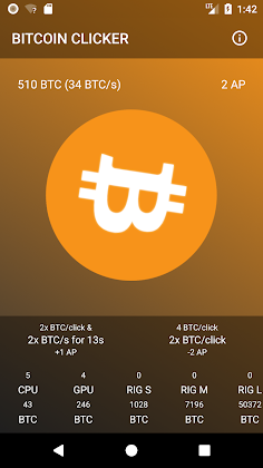 Bitcoin Clicker - Screenshot 2