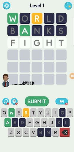 WordGuessPlusPlus Screen 2