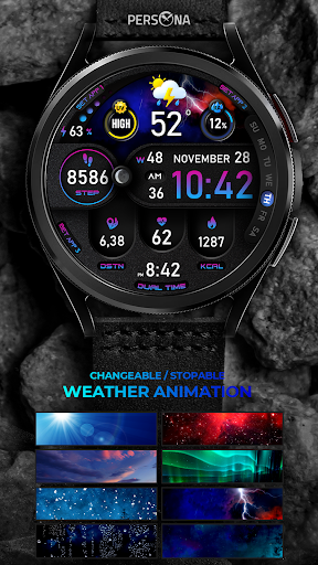 Animated Weather PER007 Storm Screen 2