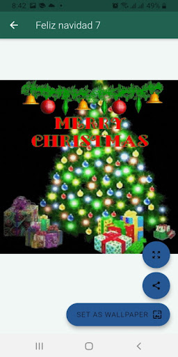Feliz Navidad y Año Nuevo. Gif Screen 2