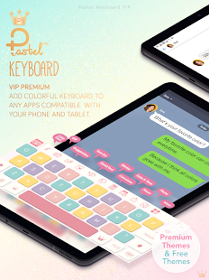 Pastel Keyboard Themes Color Screenshot