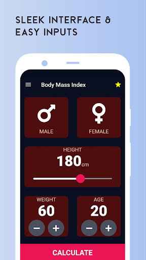 BMI - Body Mass Index Screen 2