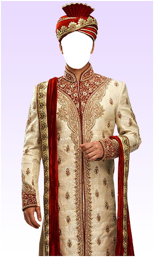 Wedding Sherwani Photo Suit Screen 2